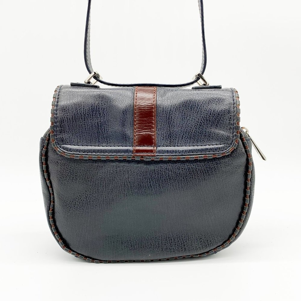 BOTKIER Purple Leather Crossbody Bag - Picture 8 of 15